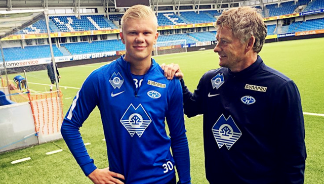 哈兰德晒与索尔斯克亚合照：知识！（哈兰德分享与索尔斯克亚合影：知识点！）